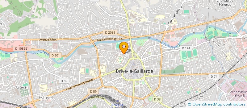 localisation de l'entreprise MADAME FANNY POMMEPUY  BRIVE-LA-GAILLARDE