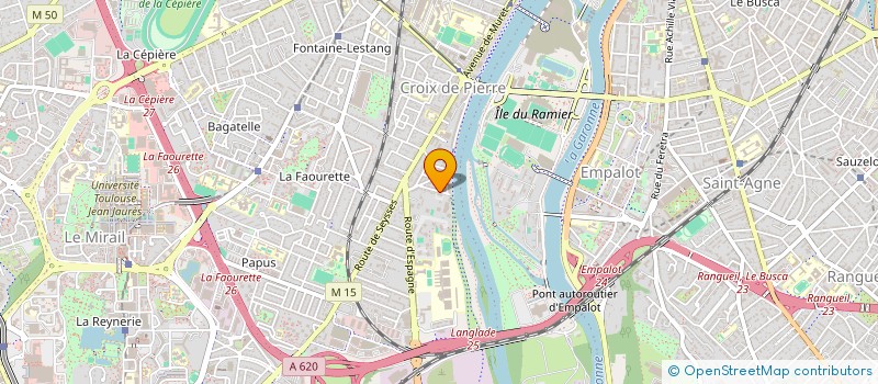localisation de l'entreprise MADAME FANNY PONS à TOULOUSE