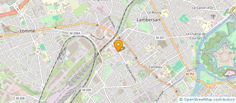 localisation de l'entreprise MADAME FANNY POULMANE à LILLE