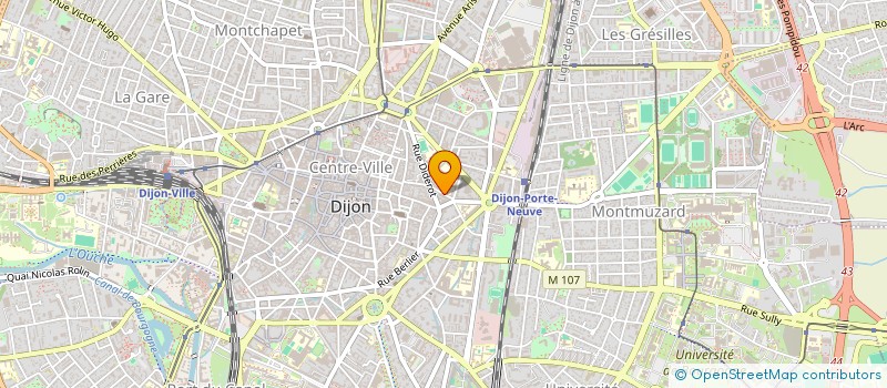 localisation de l'entreprise MADAME FANNY POURCELOT à DIJON