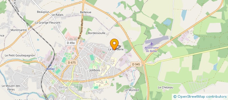 localisation de l'entreprise MADAME FANNY PROGEAS  LA TREMBLADE