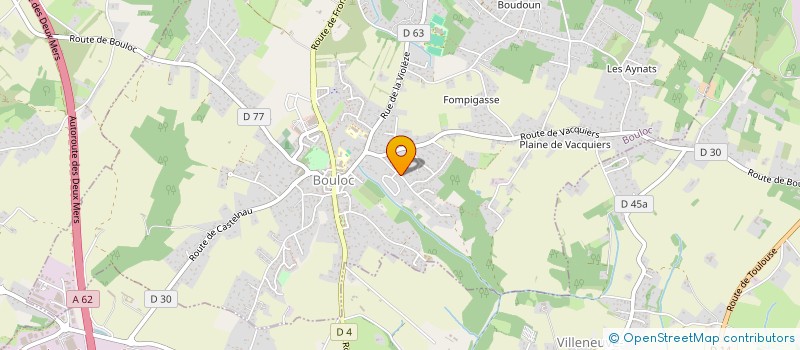 localisation de l'entreprise MADAME FANNY QUENET  BOULOC