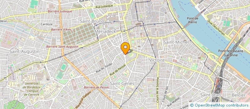 localisation de l'entreprise MADAME FANNY RAGUES  BORDEAUX