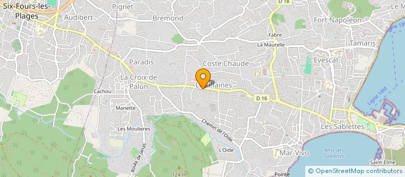 localisation de l'entreprise MADAME FANNY RAMIREZ à LA SEYNE-SUR-MER