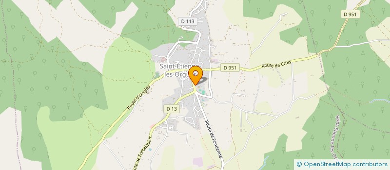 localisation de l'entreprise MADAME FANNY RASTOIN à SAINT-ETIENNE-LES-ORGUES