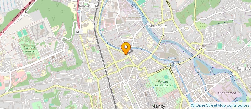 localisation de l'entreprise MADAME FANNY RAT à NANCY
