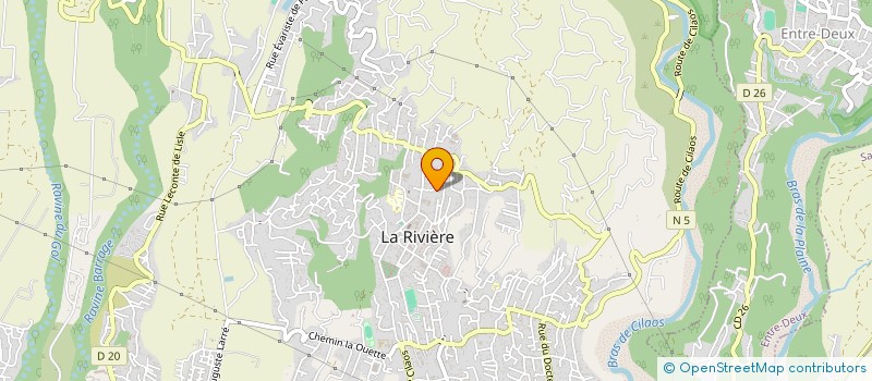 localisation de l'entreprise MADAME FANNY RAVEL à SAINT-LOUIS
