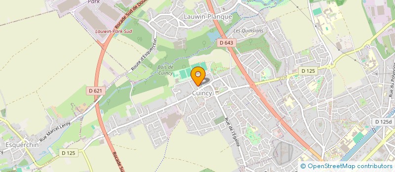 localisation de l'entreprise MADAME FANNY REFIEUNA  CUINCY