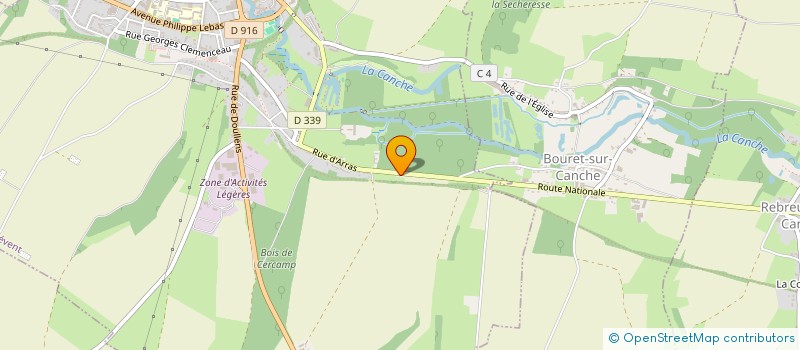 localisation de l'entreprise MADAME FANNY REMOND  FREVENT