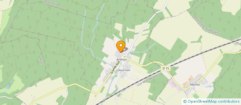 localisation de l'entreprise MADAME FANNY RENARD  RECOLOGNE-LES-RIOZ