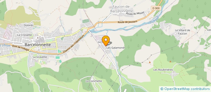 localisation de l'entreprise MADAME FANNY RENAUD  ENCHASTRAYES