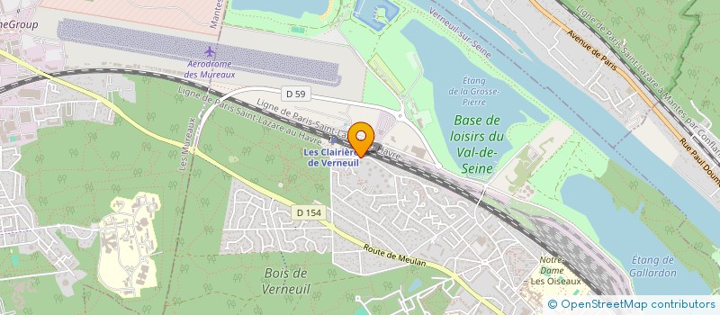 localisation de l'entreprise MADAME FANNY REVEL  VERNEUIL-SUR-SEINE