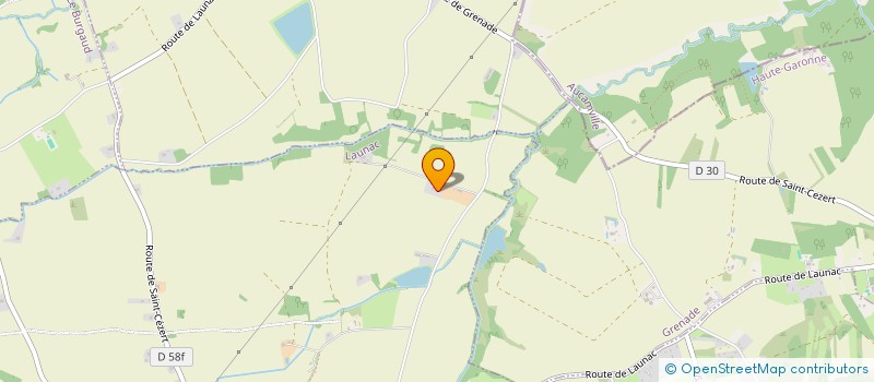 localisation de l'entreprise MADAME FANNY RHONE  LAUNAC
