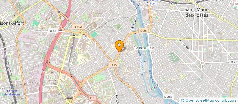 localisation de l'entreprise MADAME FANNY RITZKOWSKI  CRETEIL