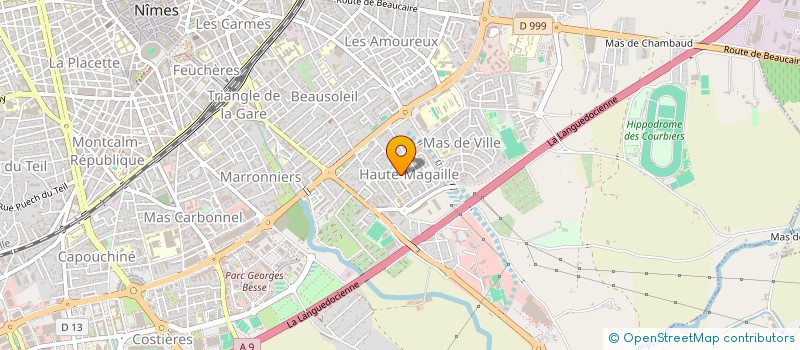 localisation de l'entreprise MADAME FANNY RIVIERE  NIMES