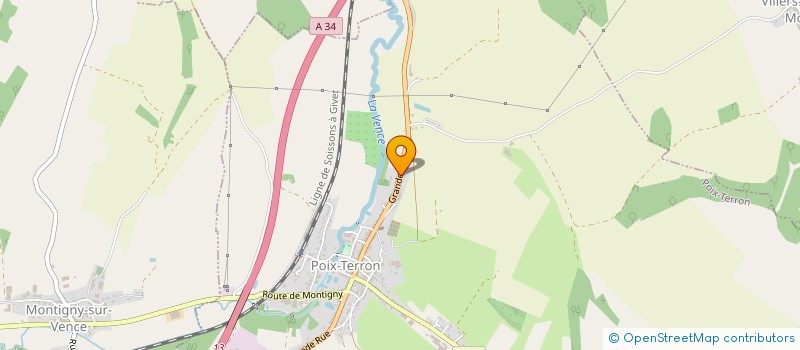 localisation de l'entreprise MADAME FANNY ROBERT  VILLERS-LE-TOURNEUR