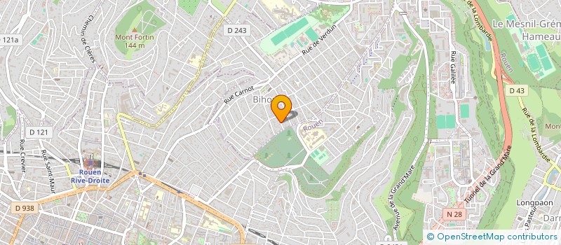 localisation de l'entreprise MADAME FANNY RODIER  BIHOREL