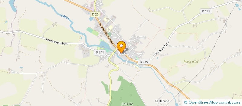 localisation de l'entreprise MADAME FANNY RONDEAU  BAIS