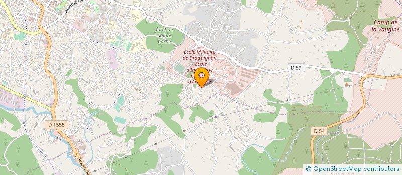 localisation de l'entreprise MADAME FANNY ROSA VIEGAS  DRAGUIGNAN