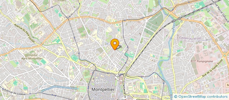 localisation de l'entreprise MADAME FANNY ROSIQUE à MONTPELLIER