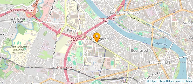 localisation de l'entreprise MADAME FANNY ROUSSEL à TOULOUSE
