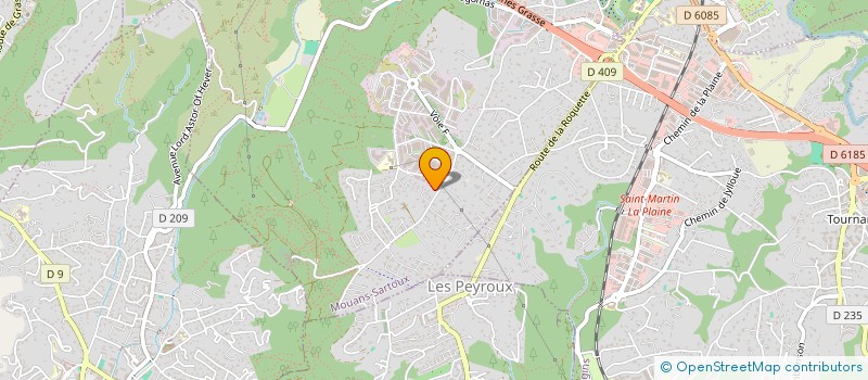 localisation de l'entreprise MADAME FANNY ROUVERAND à MOUANS-SARTOUX