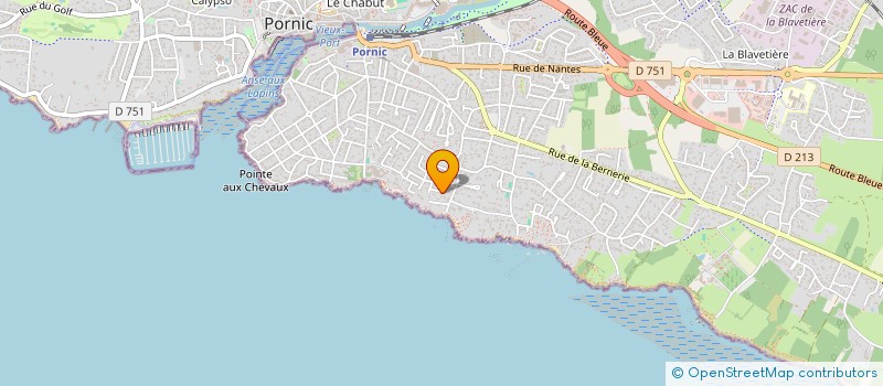 localisation de l'entreprise MADAME FANNY ROUVIERE  PORNIC