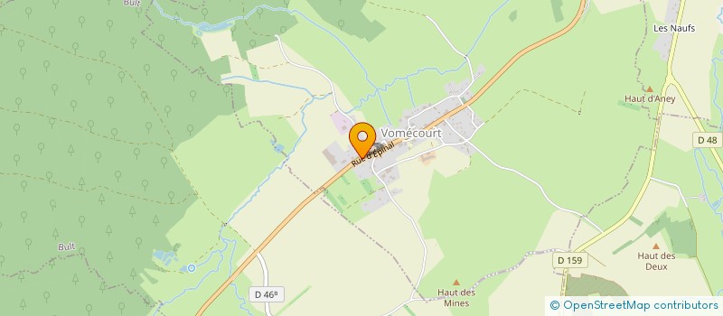 localisation de l'entreprise MADAME FANNY ROYER  VOMECOURT