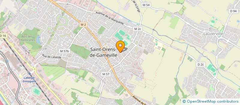 localisation de l'entreprise MADAME FANNY RUCHER  SAINT-ORENS-DE-GAMEVILLE