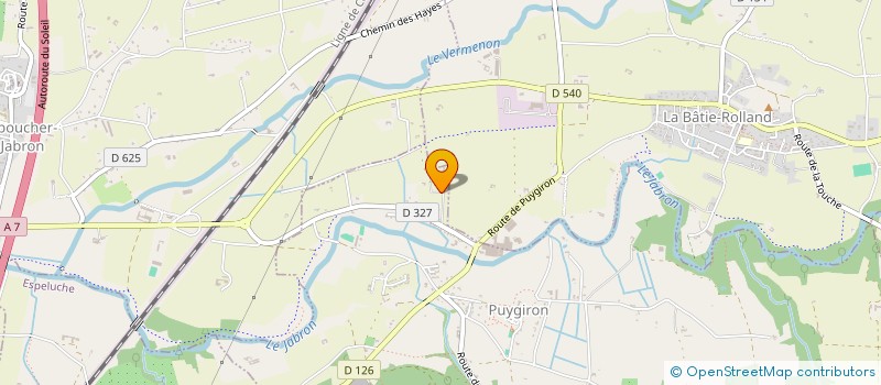 localisation de l'entreprise MADAME FANNY RUELLA  PUYGIRON