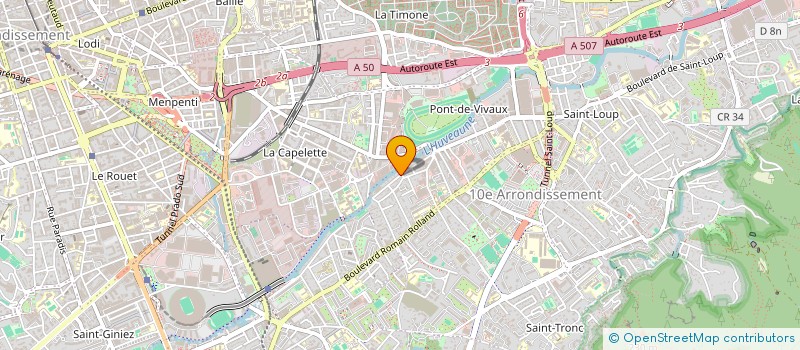 localisation de l'entreprise MADAME FANNY RUOPPOLO à MARSEILLE