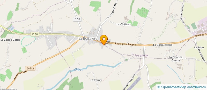 localisation de l'entreprise MADAME FANNY SANSON  MANERBE