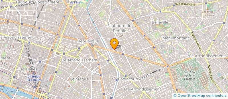 localisation de l'entreprise MADAME FANNY SARAH FAUGERON  PARIS