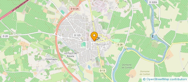 localisation de l'entreprise MADAME FANNY SAUDEMONT à BESSAN