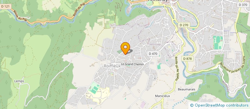 localisation de l'entreprise MADAME FANNY SEGERS  ROIFFIEUX