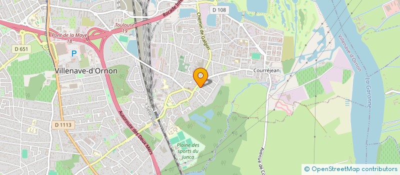 localisation de l'entreprise MADAME FANNY SENE  VILLENAVE-D'ORNON