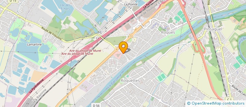 localisation de l'entreprise MADAME FANNY SERANDOUR  SAINT-CLAR-DE-RIVIERE