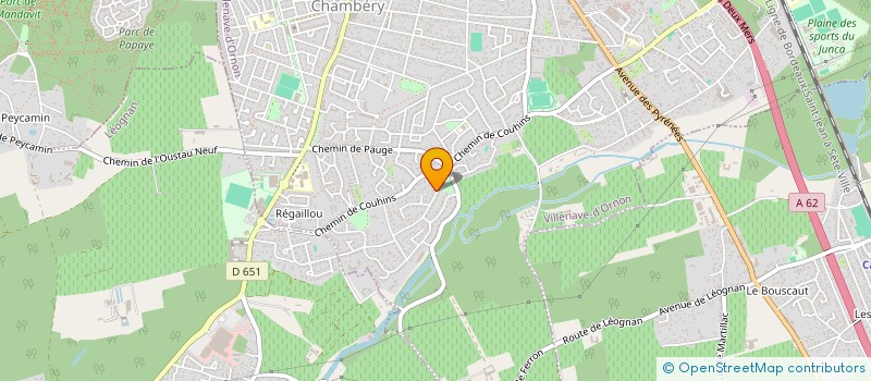 localisation de l'entreprise MADAME FANNY SERANDOUR  VILLENAVE-D'ORNON