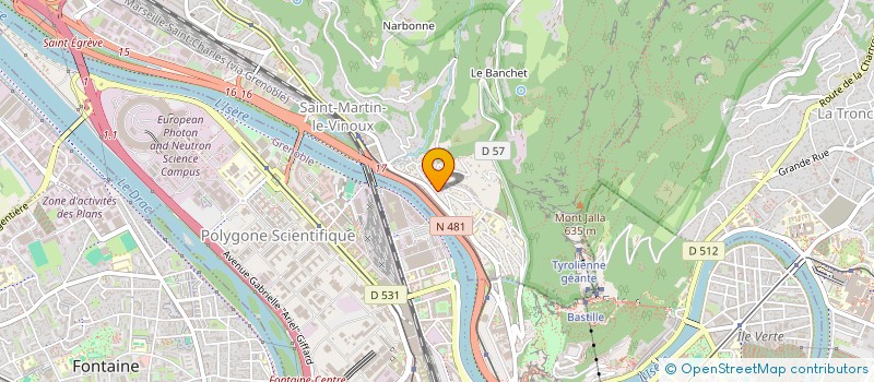 localisation de l'entreprise MADAME FANNY SERRES  SAINT-MARTIN-LE-VINOUX