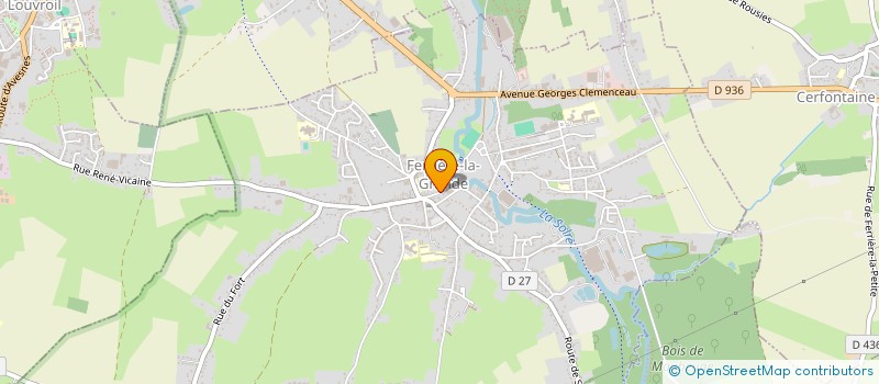 localisation de l'entreprise MADAME FANNY SIBIET  FERRIERE-LA-GRANDE