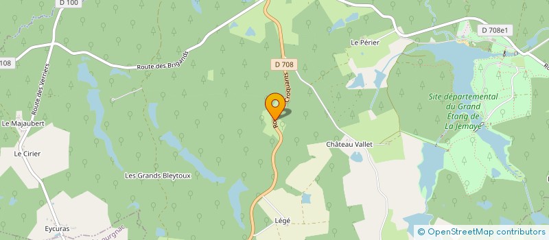 localisation de l'entreprise MADAME FANNY SIGNARBIEUX  LA JEMAYE-PONTEYRAUD