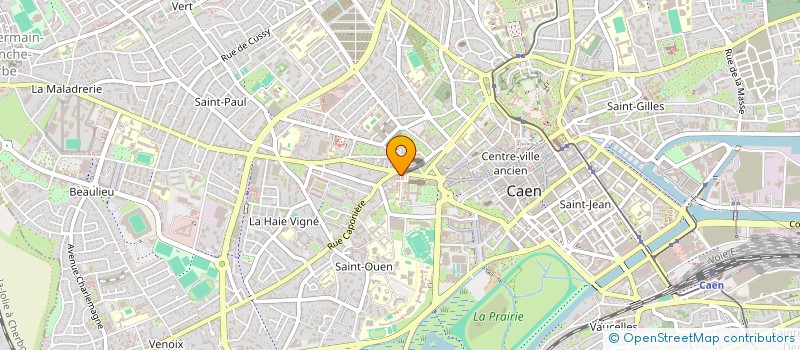 localisation de l'entreprise MADAME FANNY SIMON à CAEN