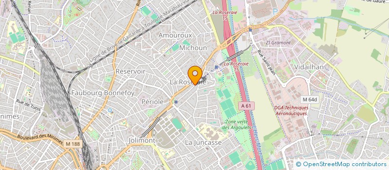 localisation de l'entreprise MADAME FANNY SIMONIN à TOULOUSE