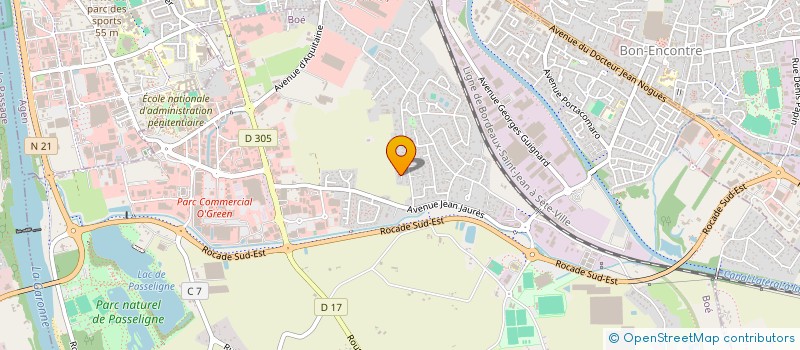 localisation de l'entreprise MADAME FANNY SOETHOFF  BOE