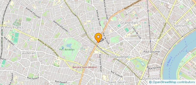 localisation de l'entreprise MADAME FANNY SOLANS  BORDEAUX