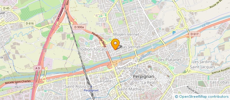 localisation de l'entreprise MADAME FANNY SOLER  PERPIGNAN