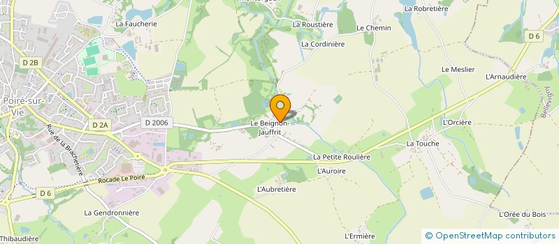 localisation de l'entreprise MADAME FANNY SORIN à LE POIRE-SUR-VIE