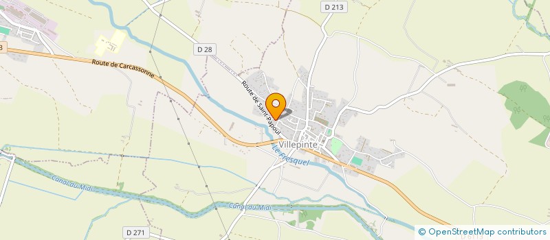 localisation de l'entreprise MADAME FANNY SOULET à VILLEPINTE