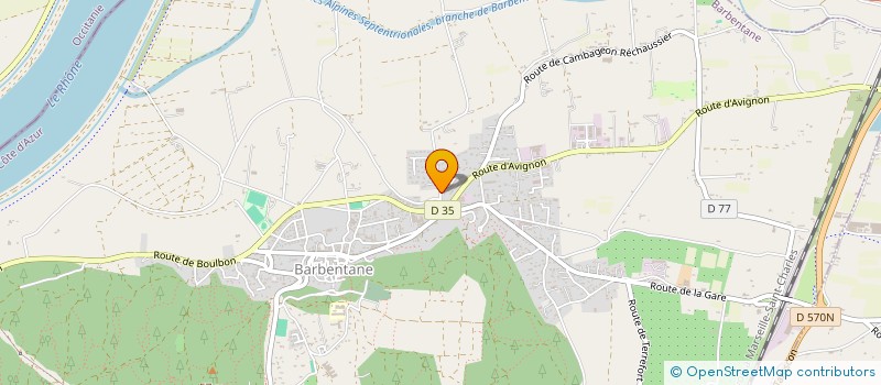 localisation de l'entreprise MADAME FANNY SOULIER  BARBENTANE