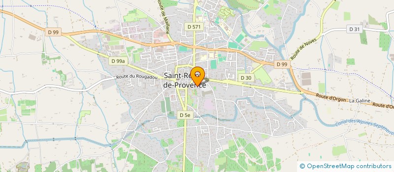 localisation de l'entreprise MADAME FANNY SOUMILLE  SAINT-REMY-DE-PROVENCE